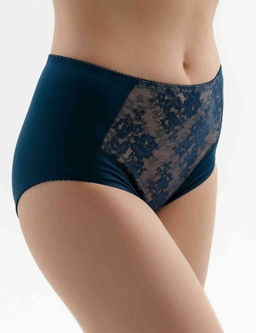 ТРУСЫ Milavitsa 256180/C26 синий топаз/ нюд