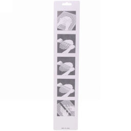 Цена за 2 шт. Скалка пластмассовая фигурная "Цветочки" 37*5см