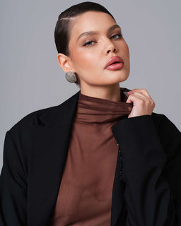 Водолазка из сетки 457.5.14 - Sahar art lab фото 6