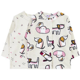 Комплект кофточка 2 шт интерлок 1236209507 - Youlala фото 2