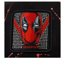 Бейсболка CAPSLAB арт. CL/MAR/TAG/1/DEA Marvel Deadpool (черный)  фото 3