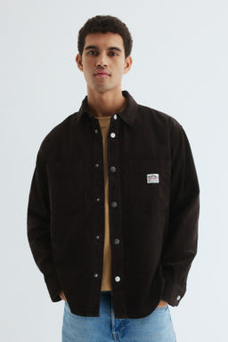 Camisa oversize en pana de algod?n - H&m фото 4