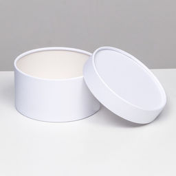 Подарочная коробка «Алмаз» белый, завальцованная без окна, 16×11 см