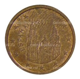 2 евроцента 2017 года Испания
