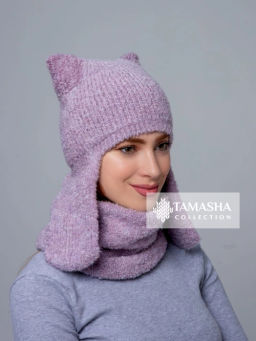 Шапка-ушанка женская Алиса - Tamasha фото 15