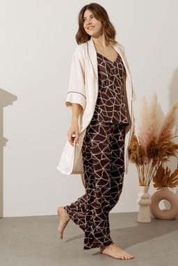 ПЕНЬЮАР ЖЕНСКИЙ арт. 4122W-76021.1H-132 - Almando melado фото 5