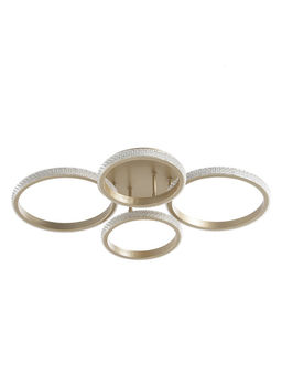 Люстра потолочная LED «Аурум», 48 Вт, 62×46×12.5 см, 3000-6500К