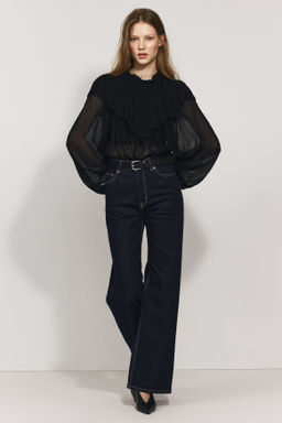 Blusa de gasa con volantes - H&m фото 3