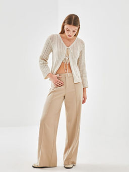 Dar Fit Geni? Pa?a Kad?n Pantolon