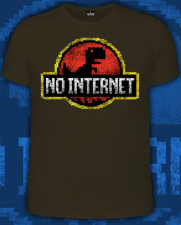 Футболка мужская NO INTERNET