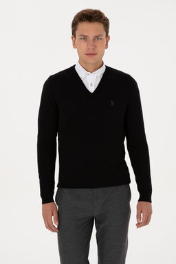 Erkek Siyah Basic Kazak - U.s. polo assn фото 3