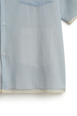 DBL LYR SHRT / Azul claro - Zara фото 9