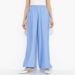 Брюки‑алладины, Стой, смотри (голубой рассветный) - Charutti фото 4