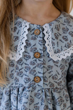 Х232 платье для девочки Есения голубой