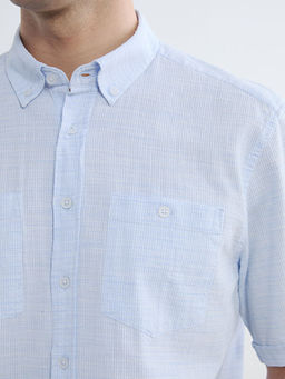 Regular Fit K?sa Kollu Arm?rl? Erkek G?mlek