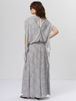 Платье женское 12621-35086 white/black