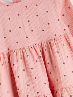 Bisiklet Yaka K?z Bebek Elbise