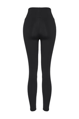 TRENDYOLMILLA Siyah Serit Detayl? Tam Boy Orme Spor Tayt THMSS25TY00005  фото 9
