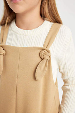 Платье с карманами для девочек - Defacto фото 4