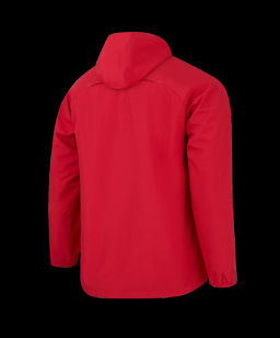 Куртка ветрозащитная JOGEL PREMIER PerFormPROOF FZ Rain Jacket, красный  фото 4