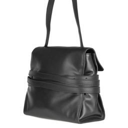 H5965 black, Женская кожаная сумка, Barcelo Biagi