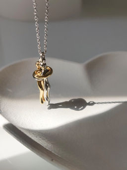 Кулон на цепочке Парочка