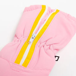 Цена за 2 шт. Варежки зимние для девочки MINAKU, светло-розовые, размер 16-17