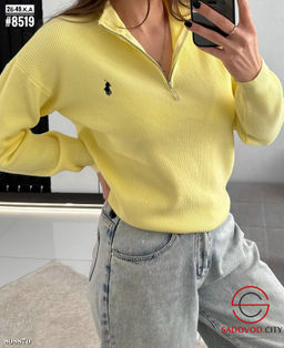 худи-поло женское оверсайз - Bruno фото 5