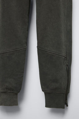FLEECE JOGGERS WITH ZIPS - Zara фото 6