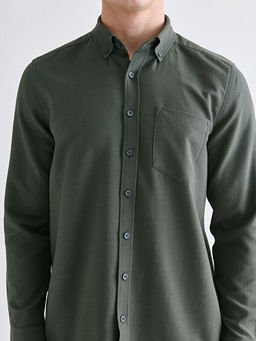 Regular Fit Uzun Kollu Arm?rl? Erkek G?mlek