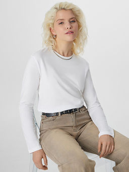 Лонгслив женский белый - Mark formelle фото 6