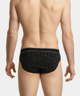 ATLANTIC 3MP-151 Трусы спорт Plams - набор 3 шт. темный хаки + темный хаки + графитовый  фото 3