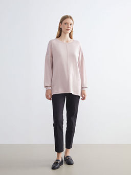 Bisiklet Yaka Kad?n Triko Kazak