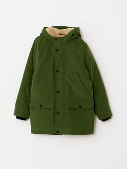 Kap??onlu Basic Erkek ?ocuk Mont