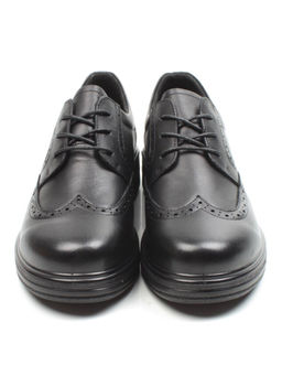 03-5063 BLACK Полуботинки женские (натуральная кожа)