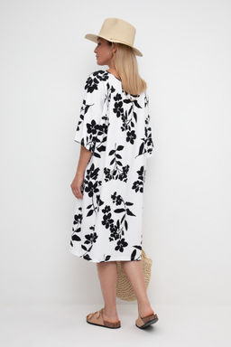 Платье Very Neat ЕВТ 5063 из хлопка белый  фото 3