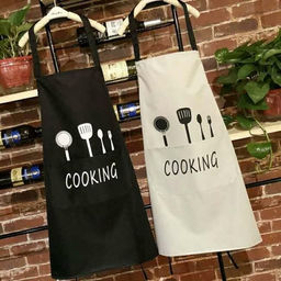 Фартук COOKING х/б с водоотталкивающей пропиткой. Цвета в ассортименте - Лен поволжья фото 2