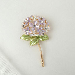 Брошь Цветок / 3859 /уп 24/ - Галеонтрейд фото 2