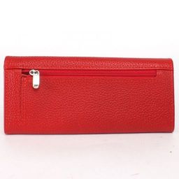 Портмоне женское Croco-ПР-972 натуральная кожа 2 отд, 8 карм, алый флотер/красный КЛ (128/96) 237116  фото 2