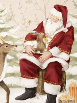 Полотенце Этель Christmas forest, 40×73 см, 100% хлопок, саржа 190 г/м²