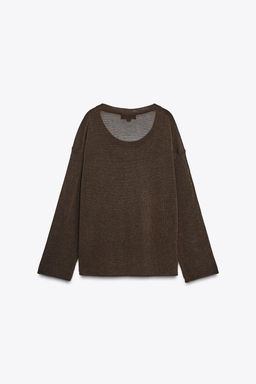 RUSTIC KNIT SWEATER - Zara фото 6