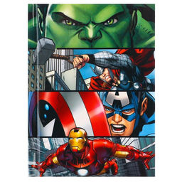 Блокнот А7, 64 листа, в твёрдой обложке, Мстители - Marvel фото 6