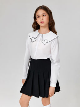 ACOOLA / Блузка детская для девочек Prodlenka молочный