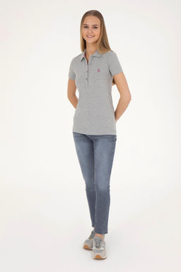 Женщина серая меландж базовая скидка на сюрприз в корзине - U.s. polo assn фото 4