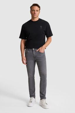 Erkek Gri Jean Pantolon