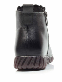 01-5507 BLACK Ботинки демисезонные (натуральная кожа, байка) - No name фото 11