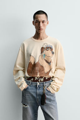 NANA PETER PAN HARRY LAMBERT FOR ZARA X DISNEY T-SHIRT