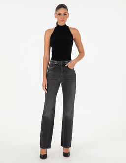 Antrasit Straight Fit Jean Pantolon - Pierre cardin фото 3