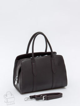 Сумка женская кожаная 8007-2S coffee Velina Fabbiano-Safenta