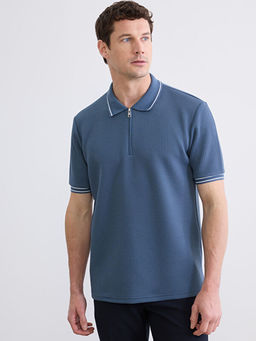 ?izgili Polo Yaka Erkek Ti??rt